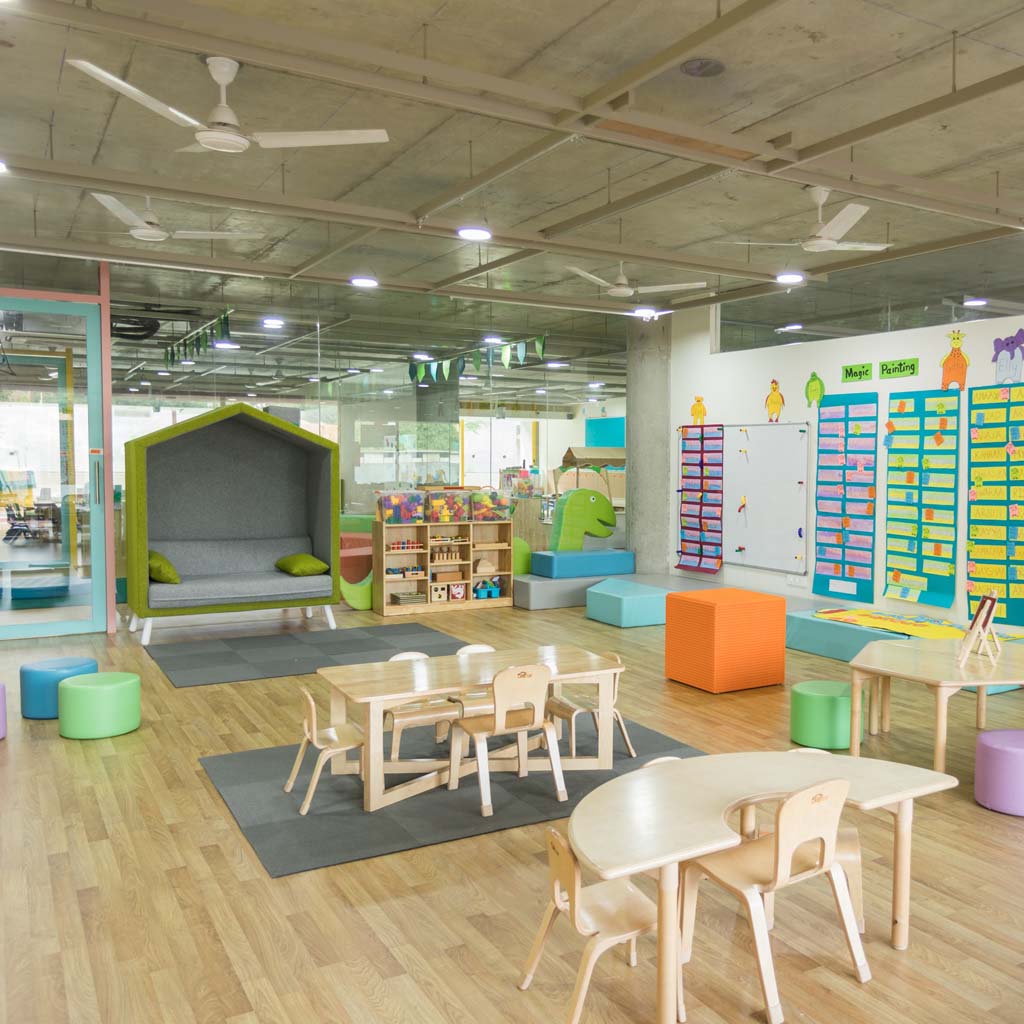 interior escuela aprendizaje
